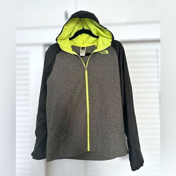 THE NORTH FACE • Glacier Full Zip Hoodie Jacket Winter Coat Size XL 18/20 - Picture 2 of 12